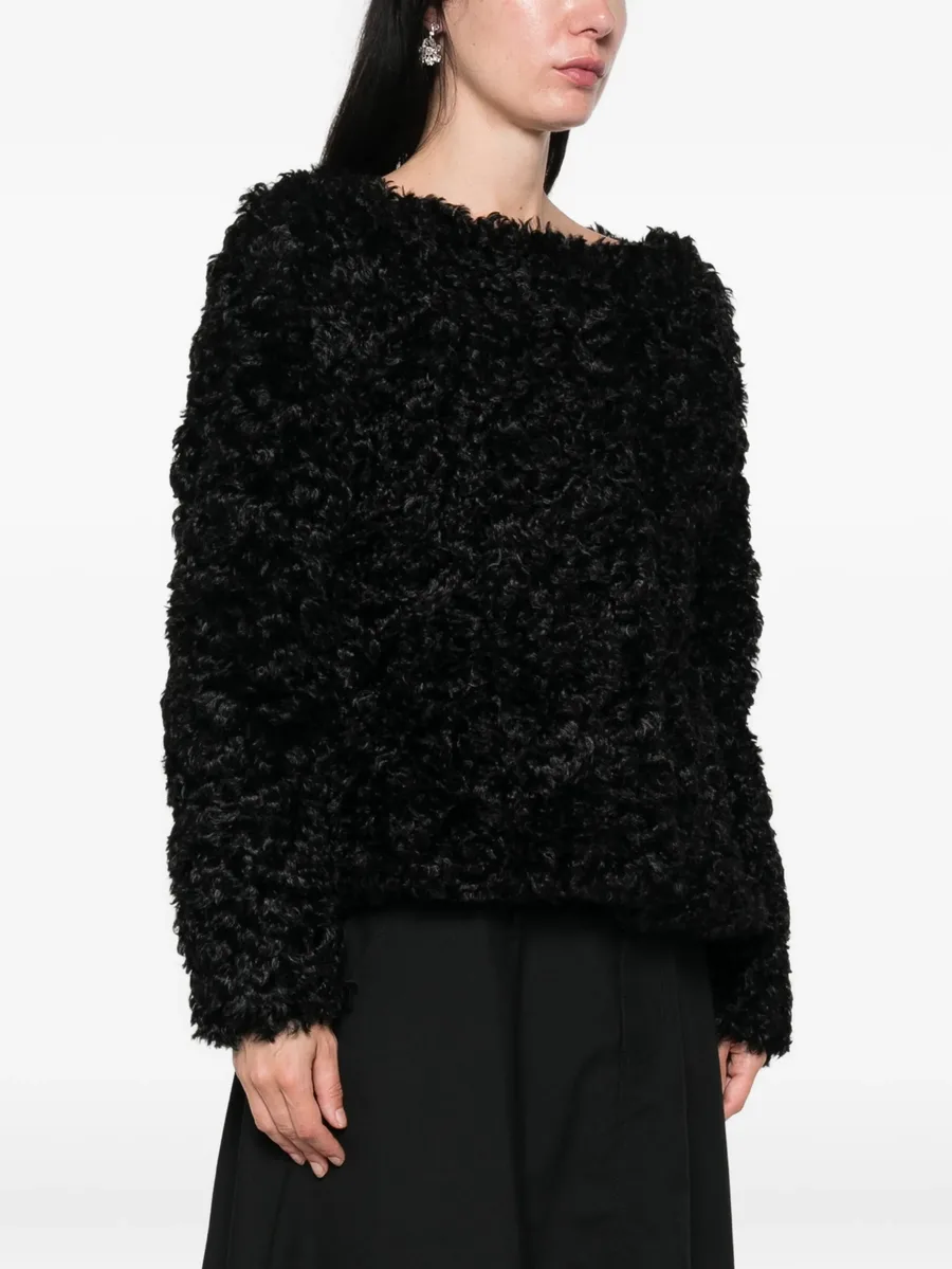 boat-neck jacket 3