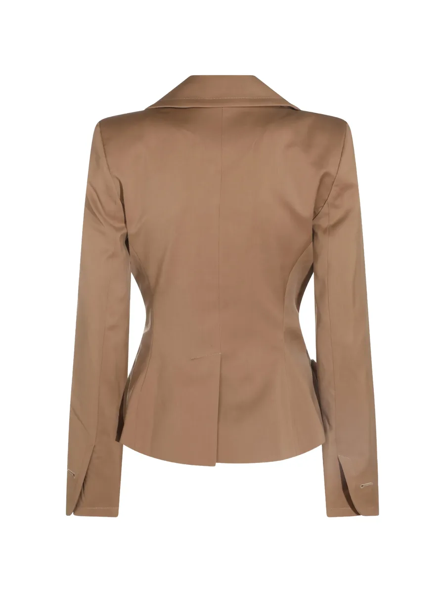 Drunken Tailored asymmetric draped blazer 2