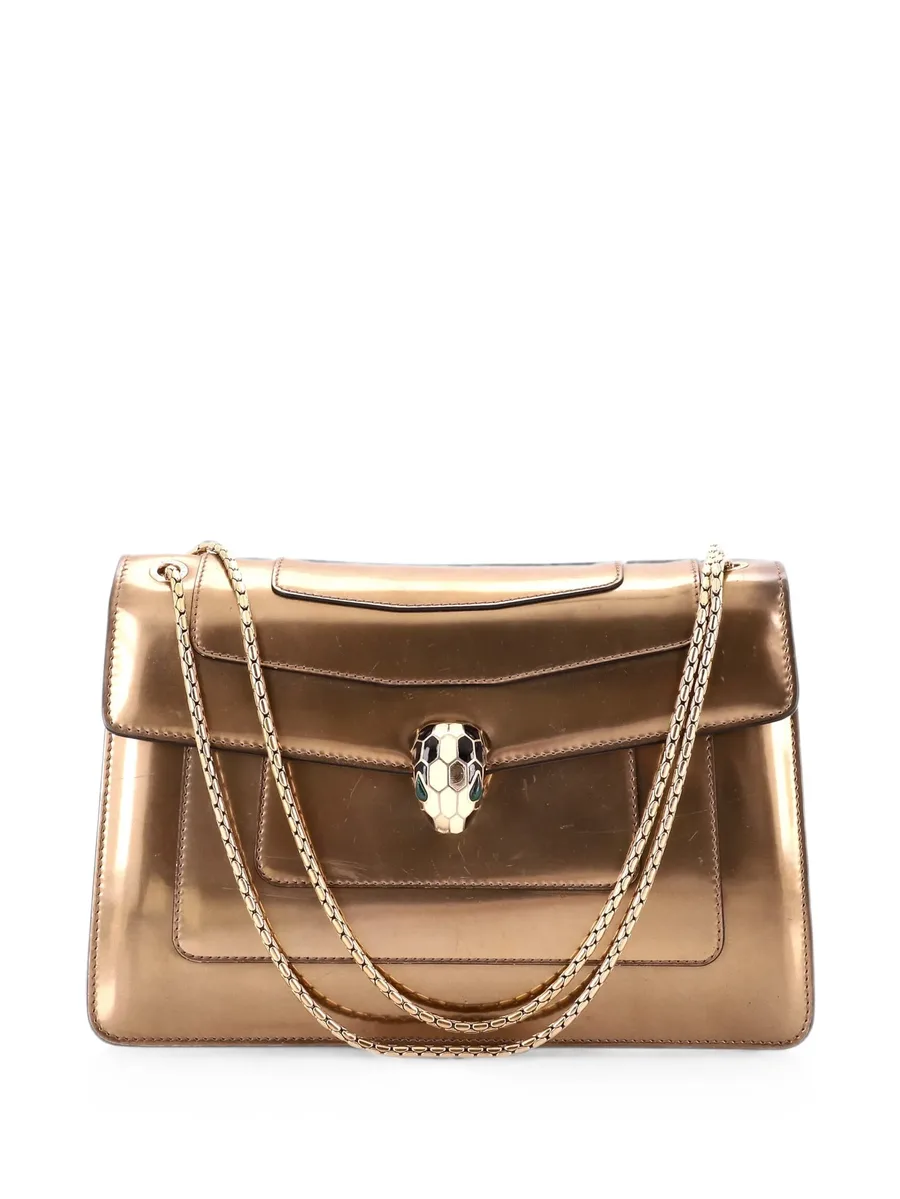 сумка на плечо Serpenti Forever Patent среднего размера 1
