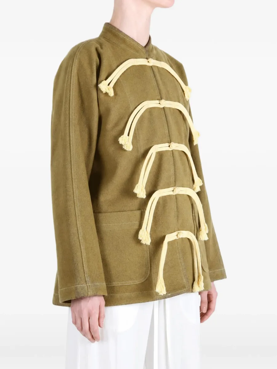 Kippy frog-fastening patch-pocket jacket 3