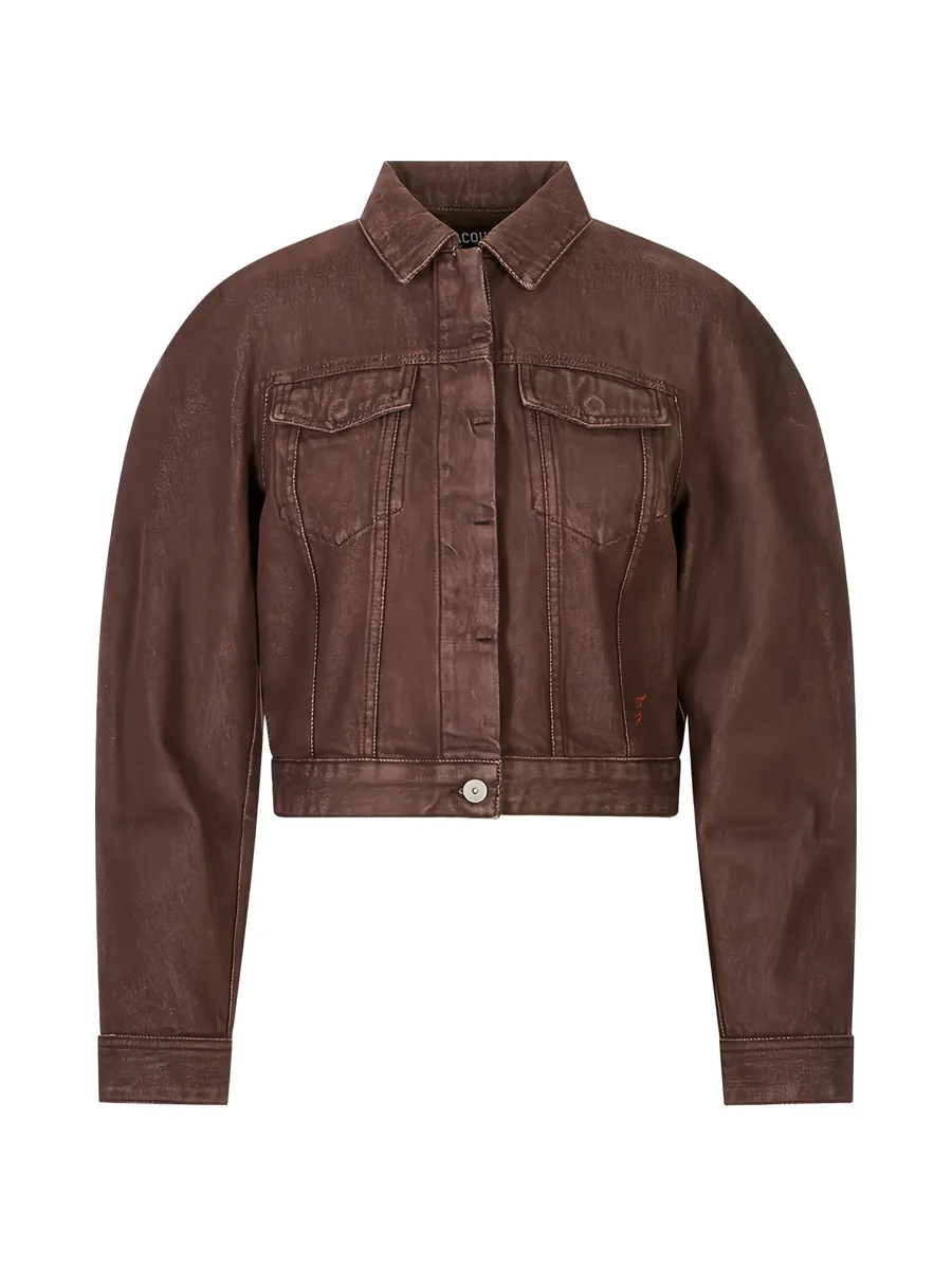 The de-Nîmes Ovalo denim jacket 1