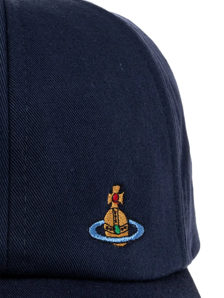 Orb-embroidered baseball cap 3