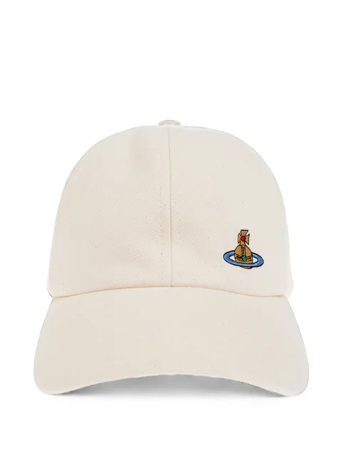 Orb-embroidered baseball cap