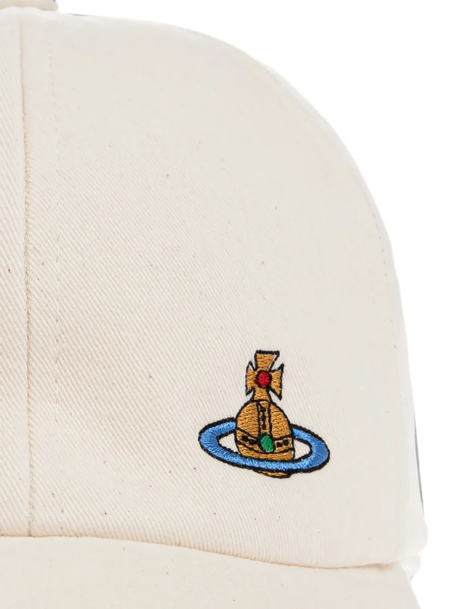 Orb-embroidered baseball cap 3