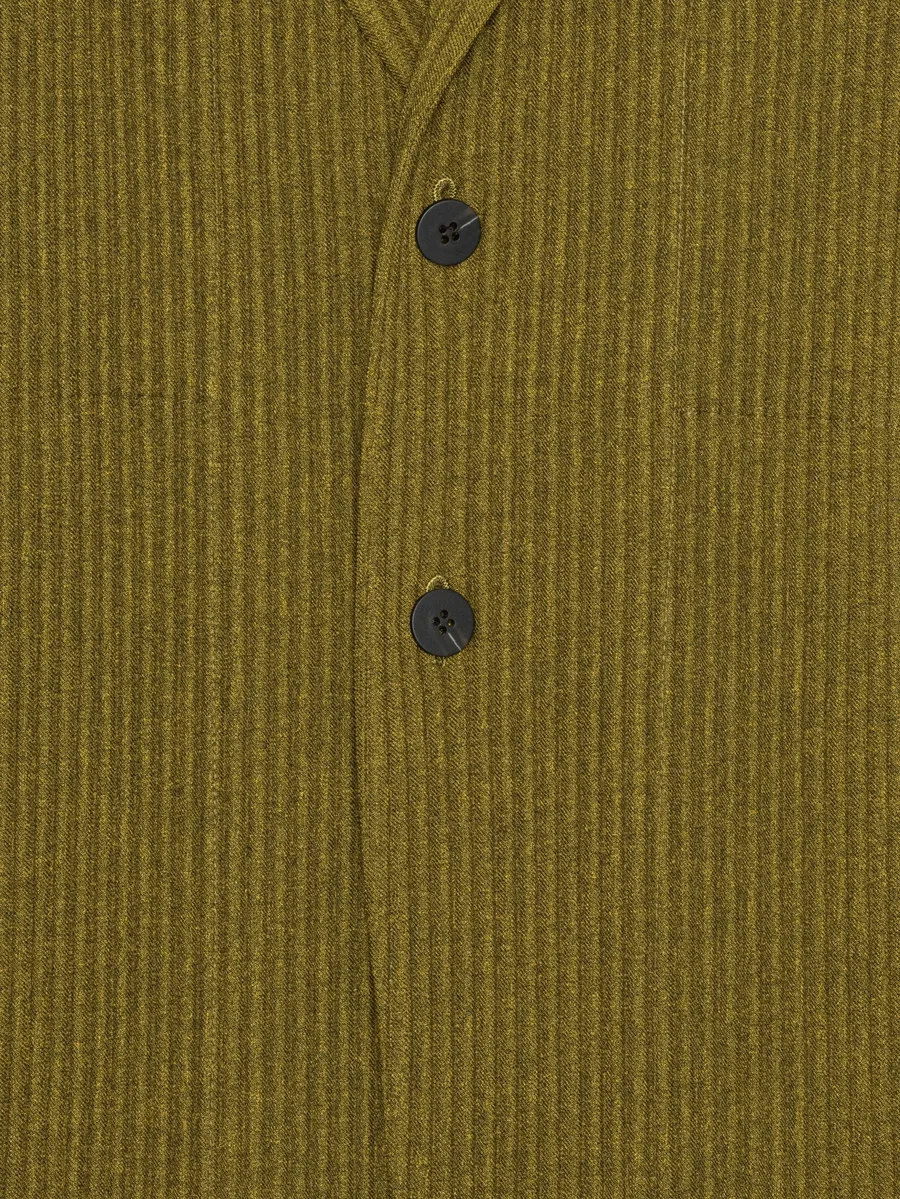 plissé-effect single-breasted jacket 3