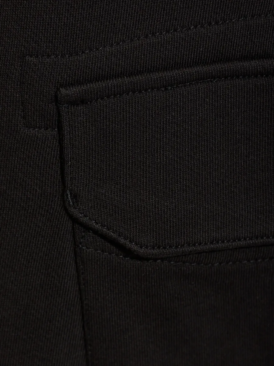 diagonal raised fleece Lens cargo sweatpants 5
