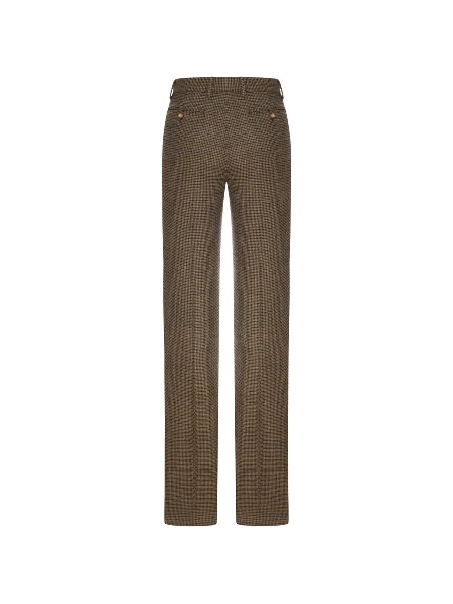 check-pattern trousers 2
