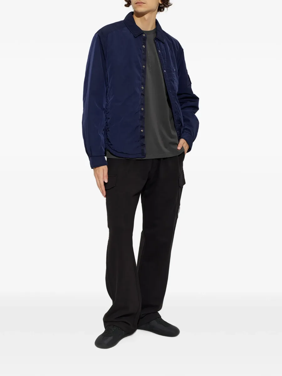 diagonal raised fleece Lens cargo sweatpants 2