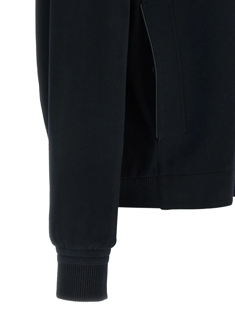 navy blue Oasi Cashmere Elements bomber 3