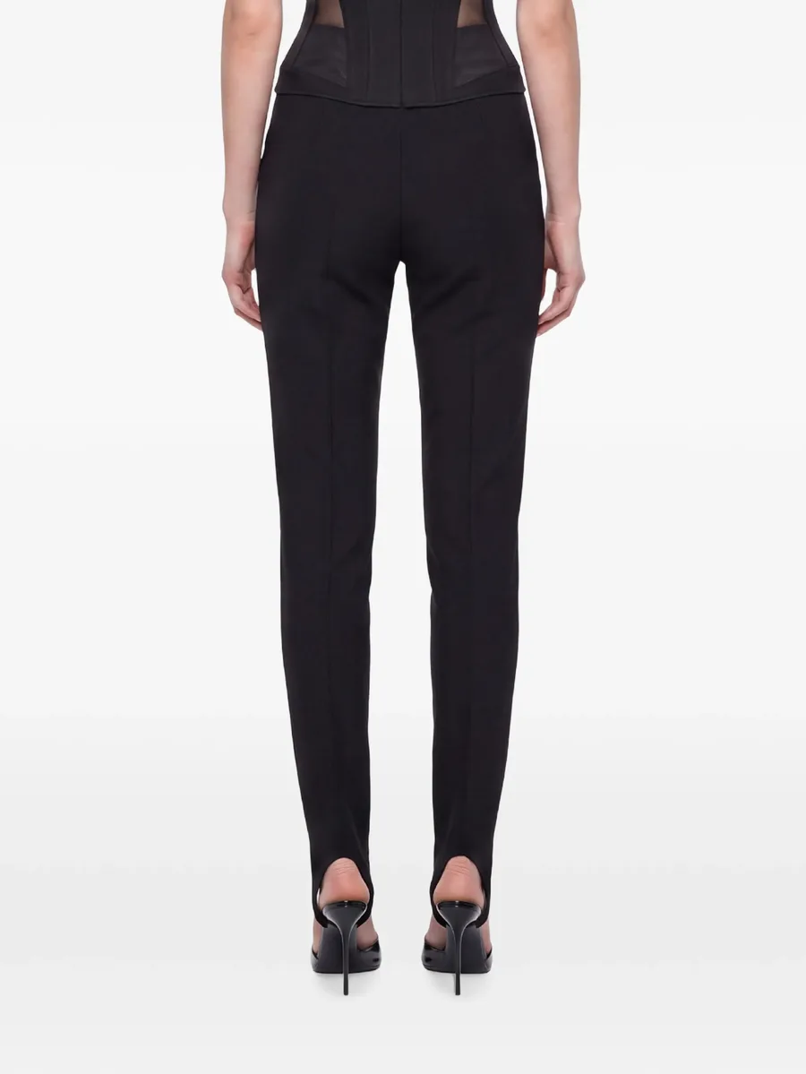 stirrup-cuff slim-fit trousers 3
