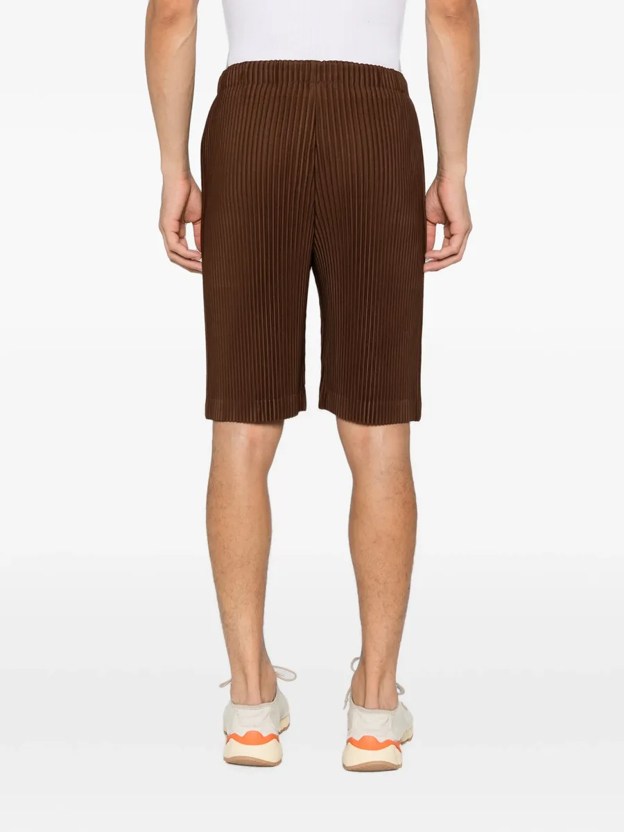 plissé-effect shorts 4