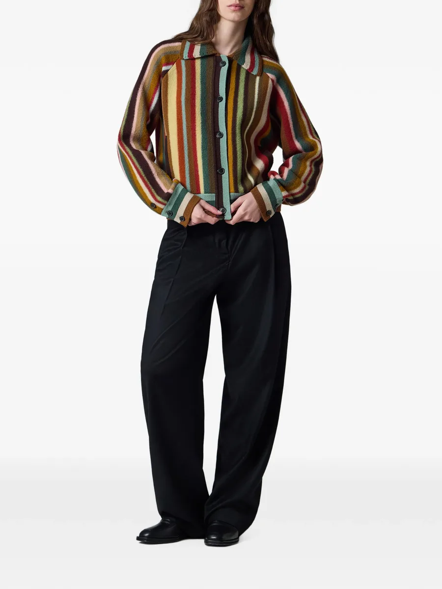 black wool-cashmere wide-leg trousers 2