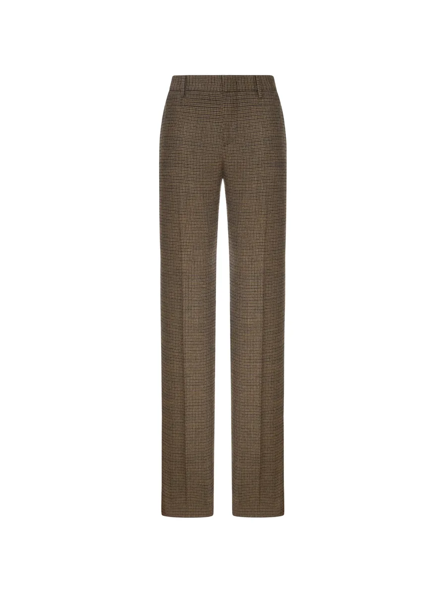 check-pattern trousers 1