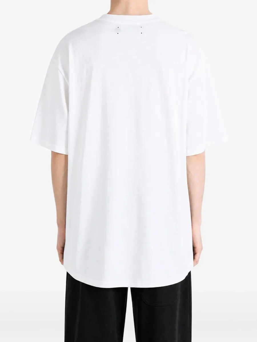 cobra-print logo-print T-shirt 4