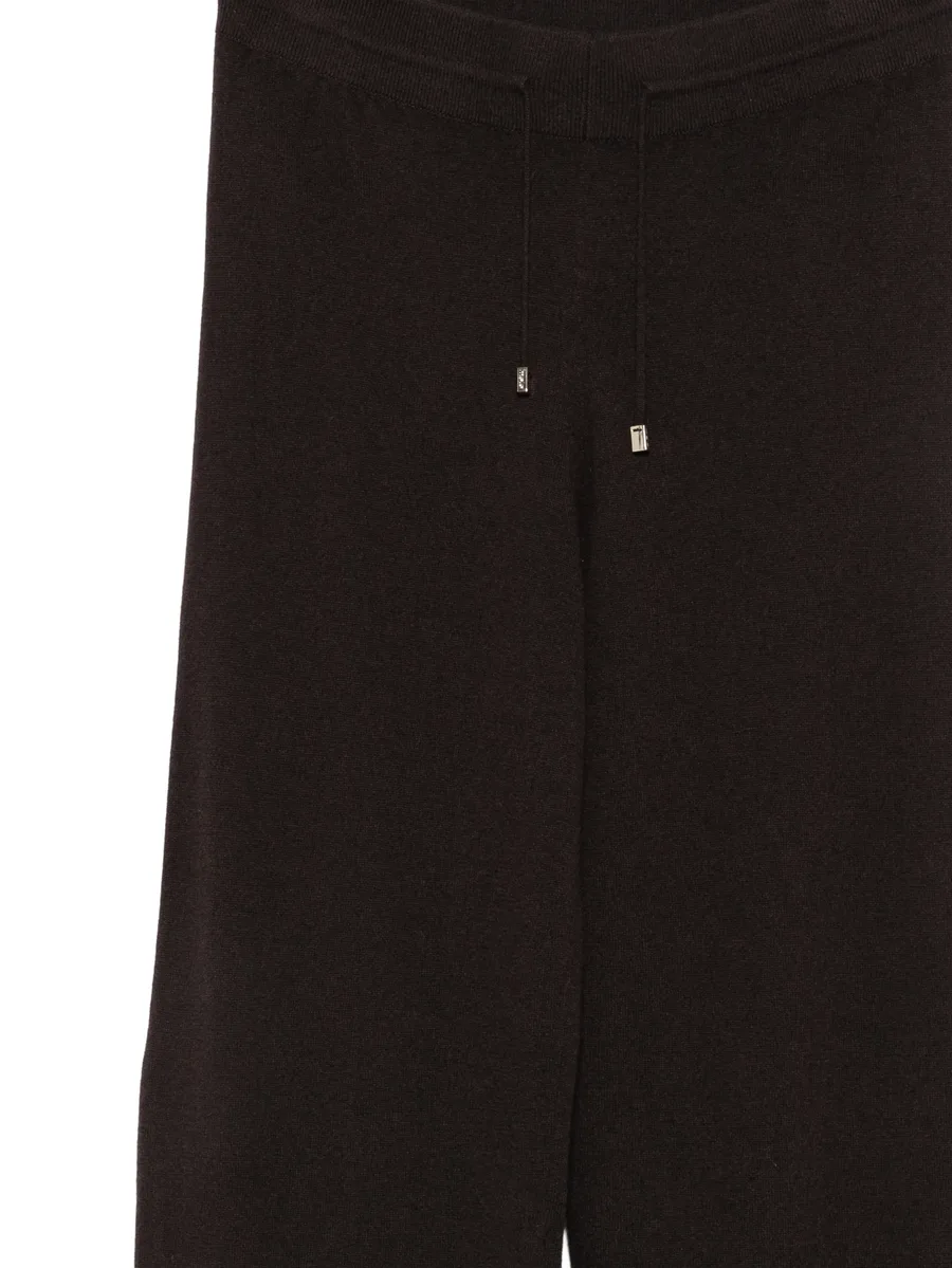 drawstring knitted trousers 3