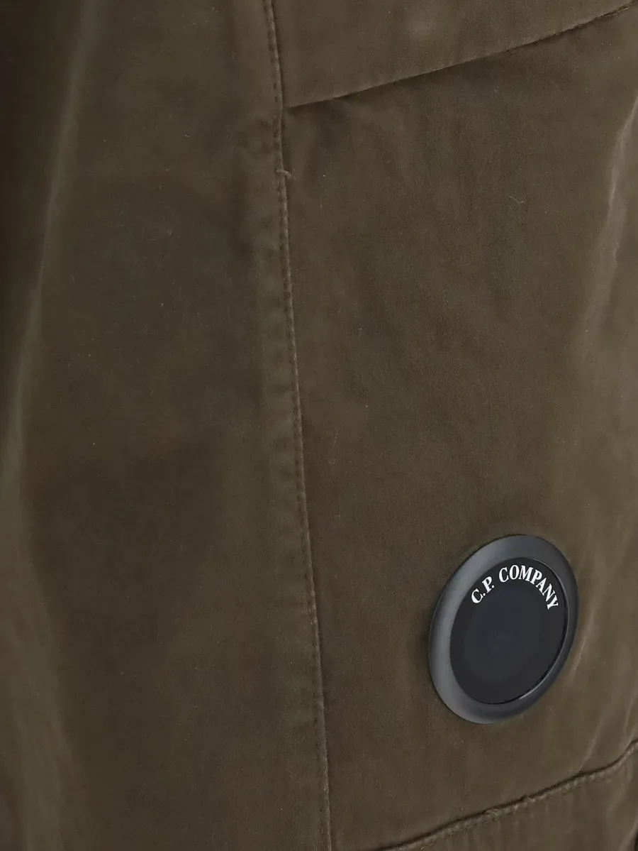 stretch-sateen Lens-detail cargo pants 4