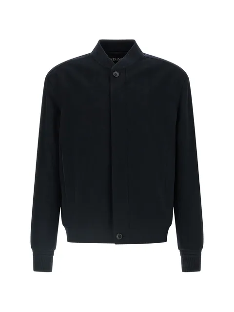 navy blue Oasi Cashmere Elements bomber