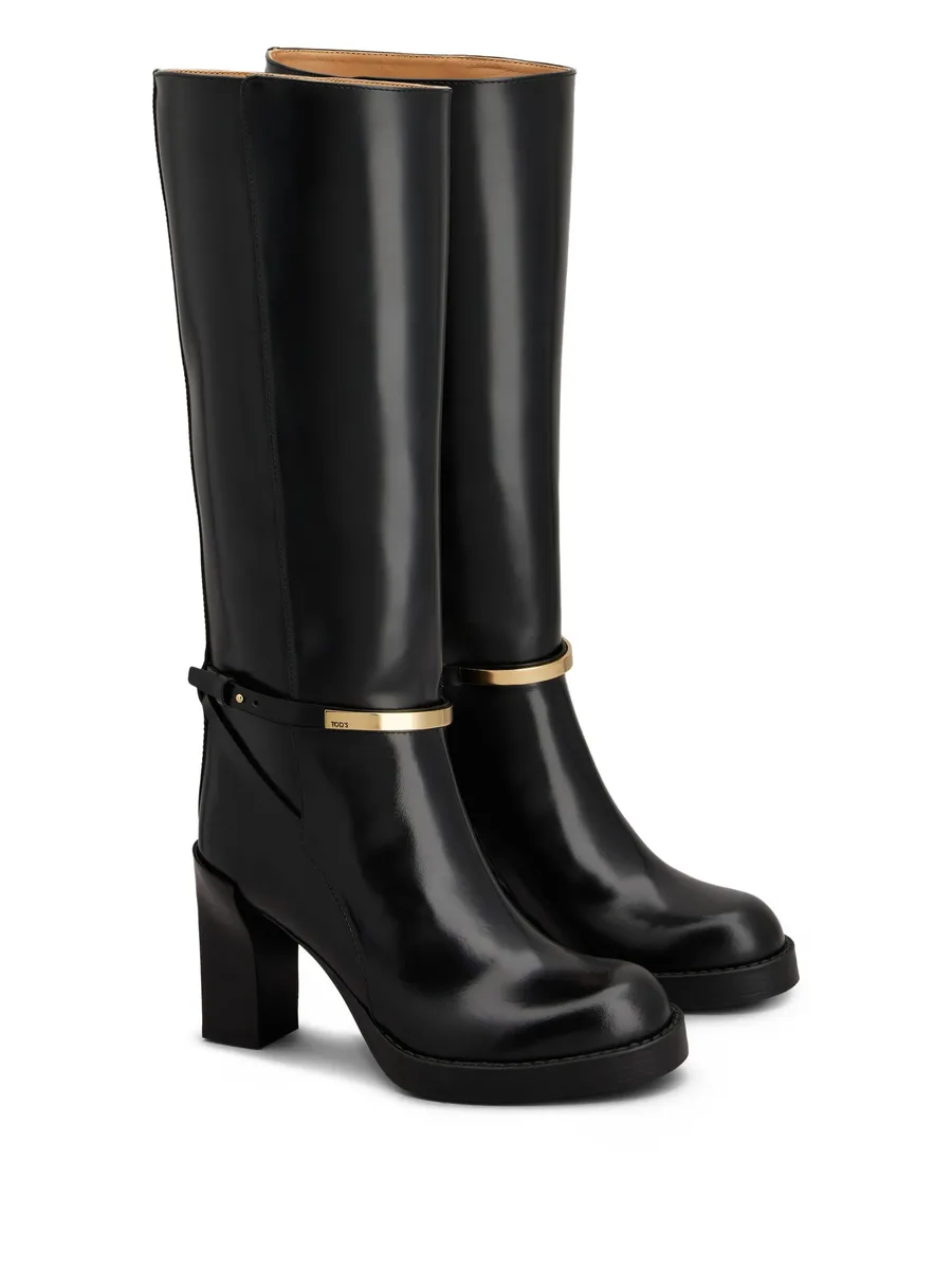 leather knee-high boots 3