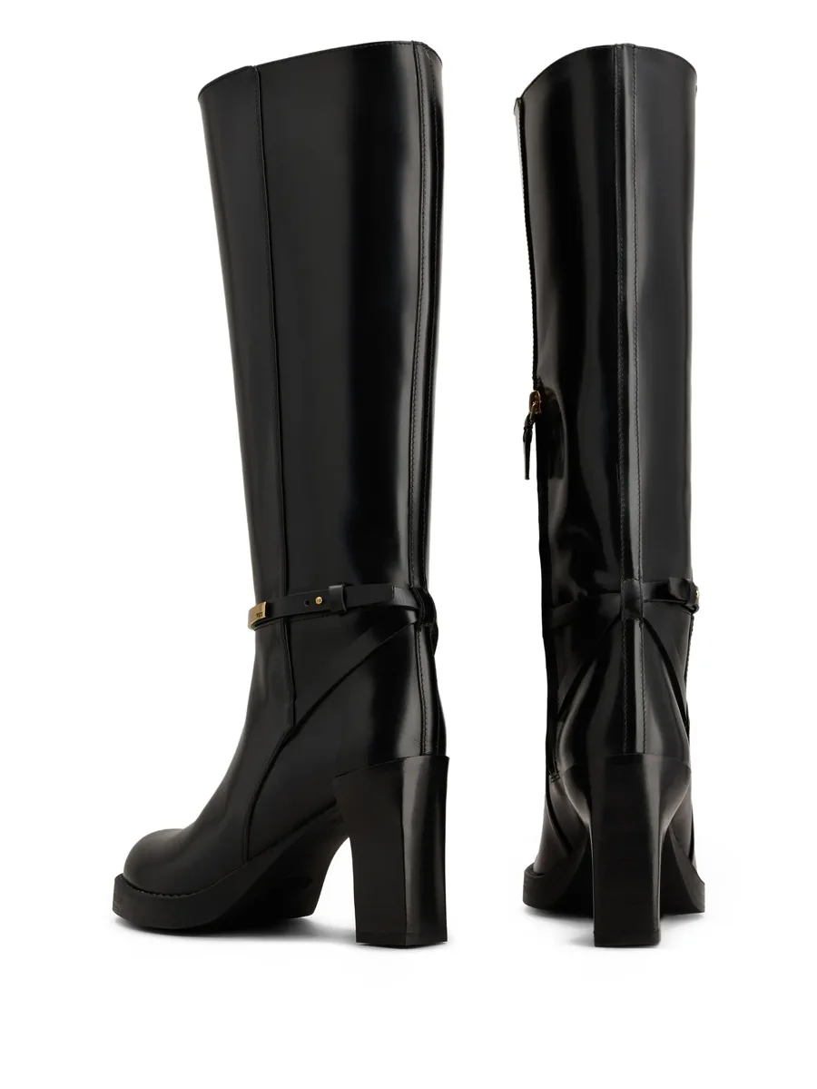 leather knee-high boots 6