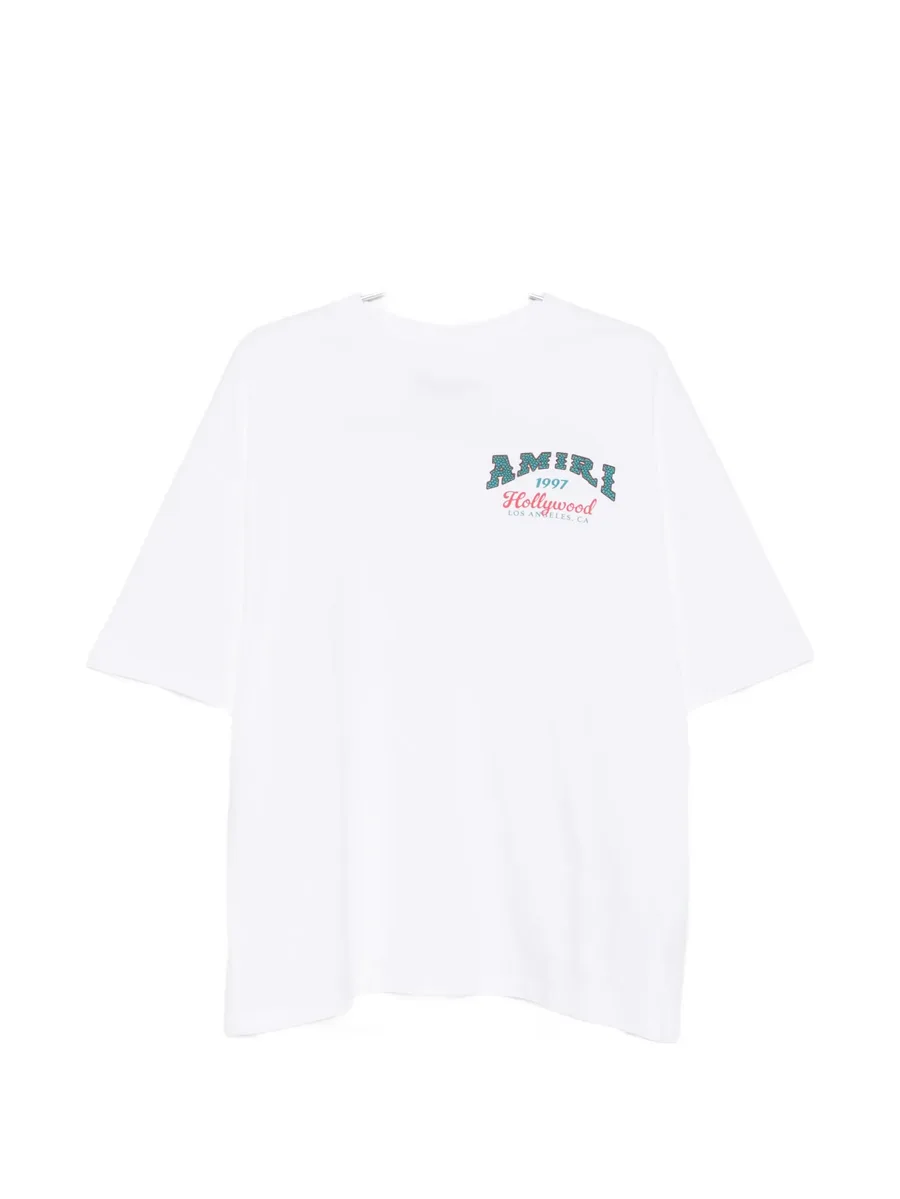 logo-print oversized T-shirt 1