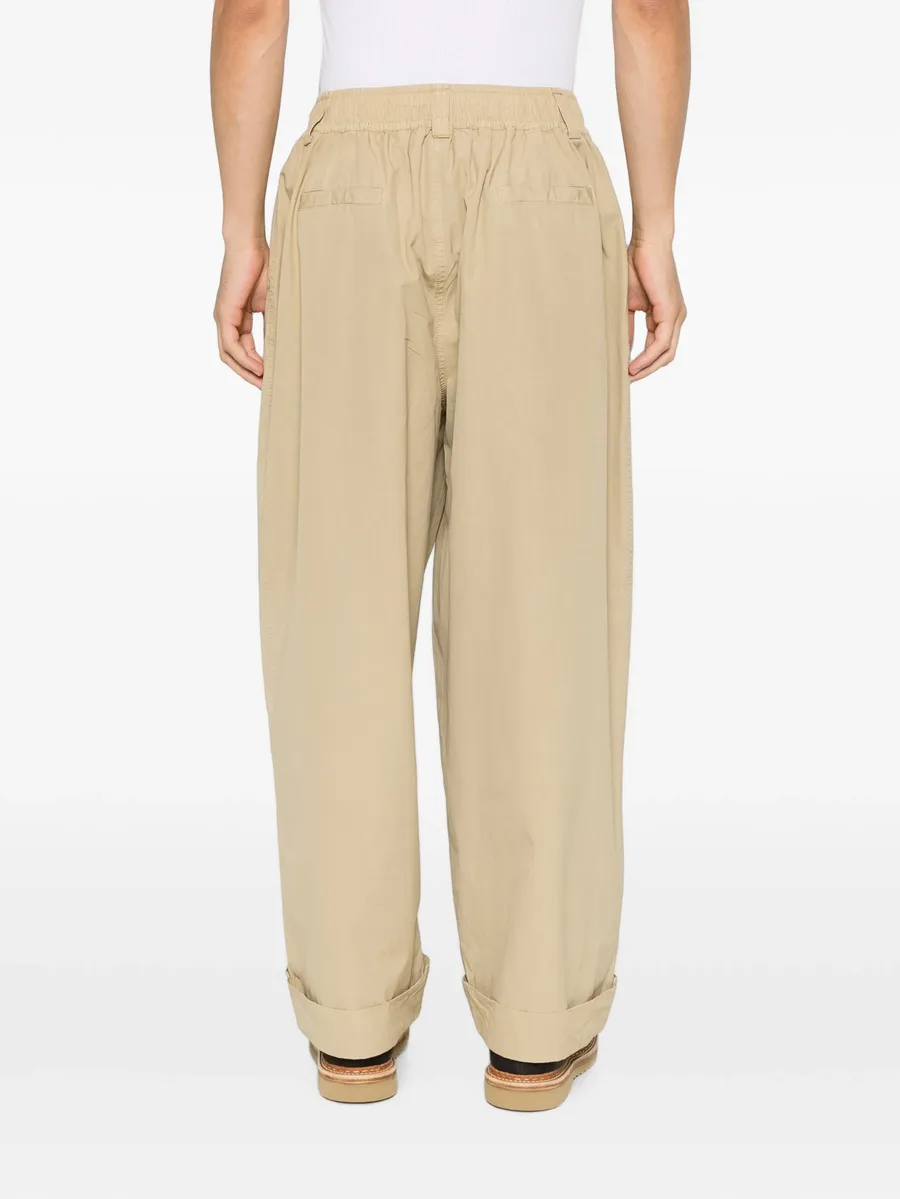 pleated wide-leg trousers 4