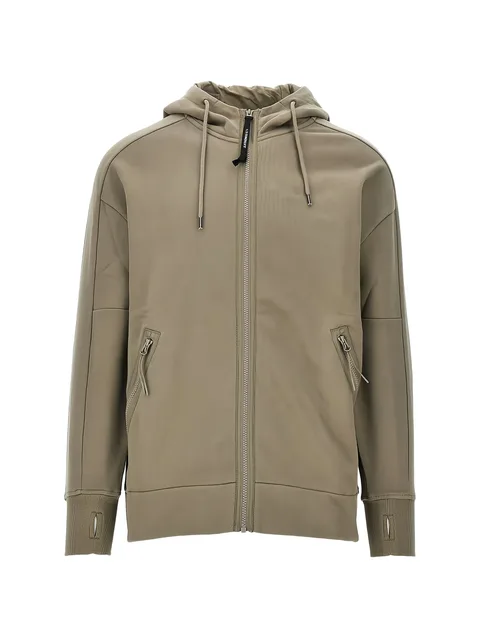 zip-up hoodie