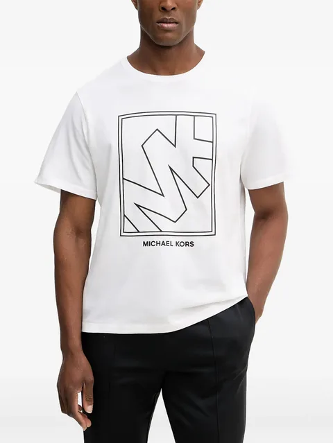 logo-print short-sleeve T-shirt