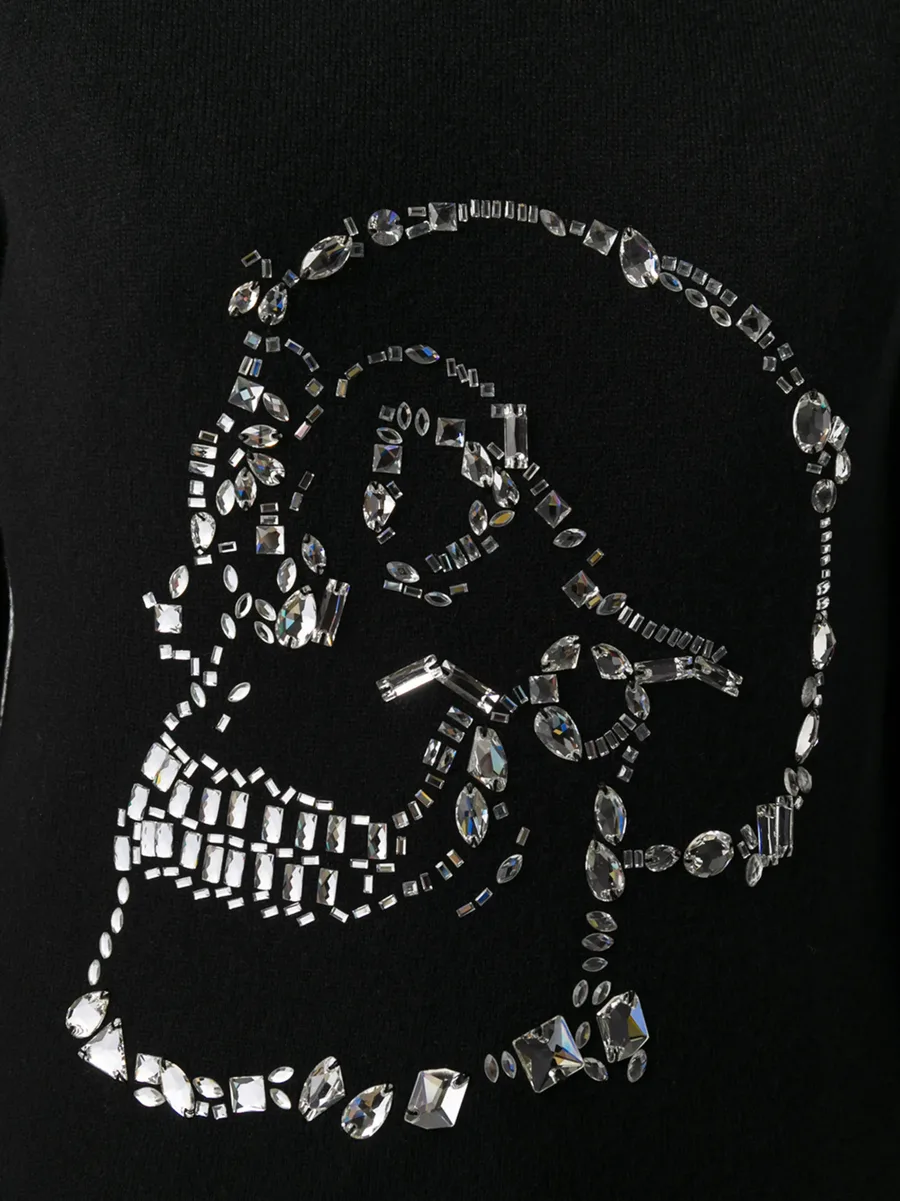 джемпер с декором Skull 5