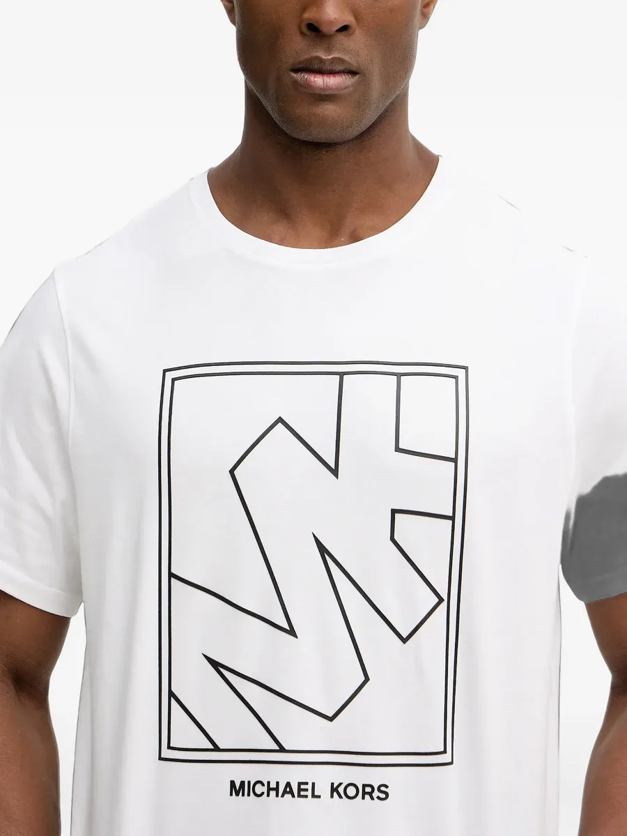 logo-print short-sleeve T-shirt 4