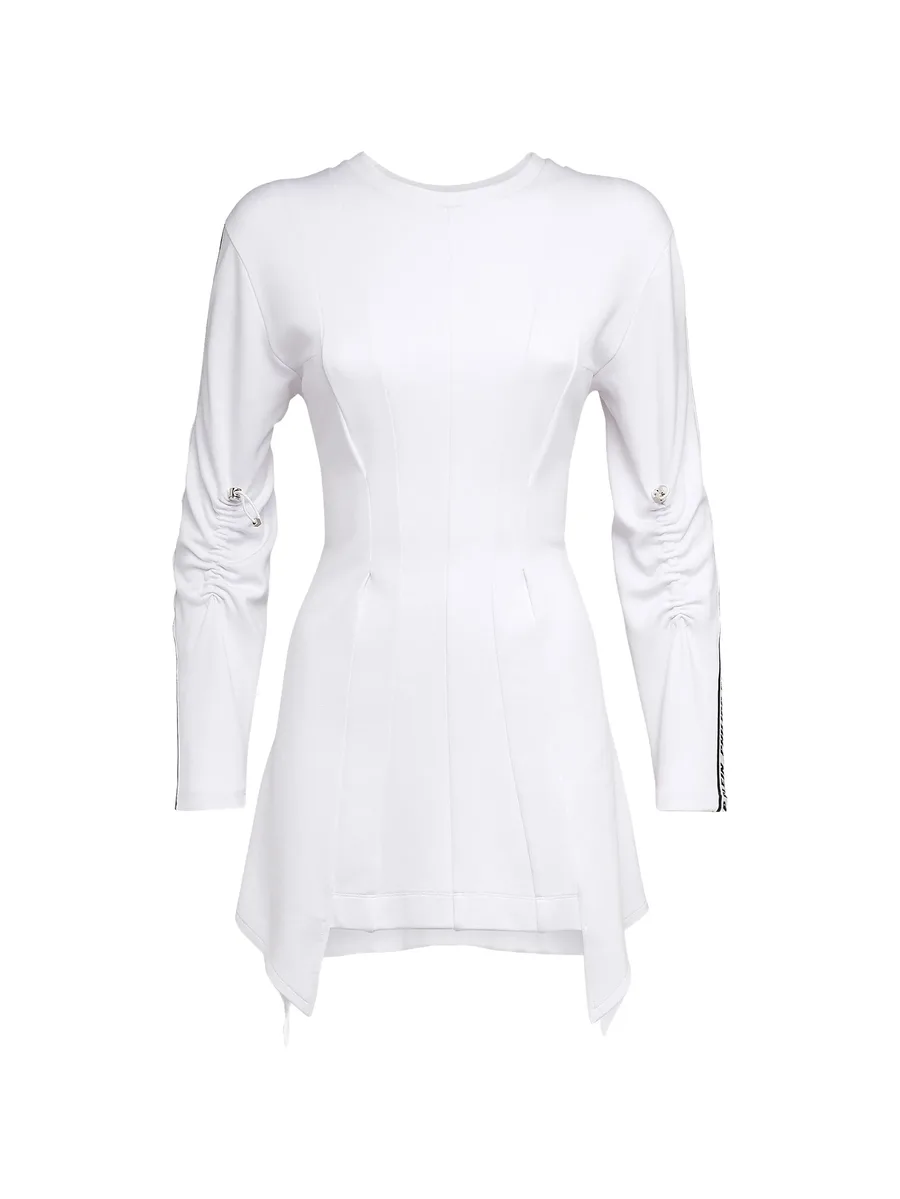 long-sleeve mini dress 1