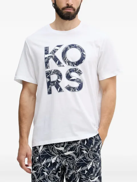 logo-print T-shirt