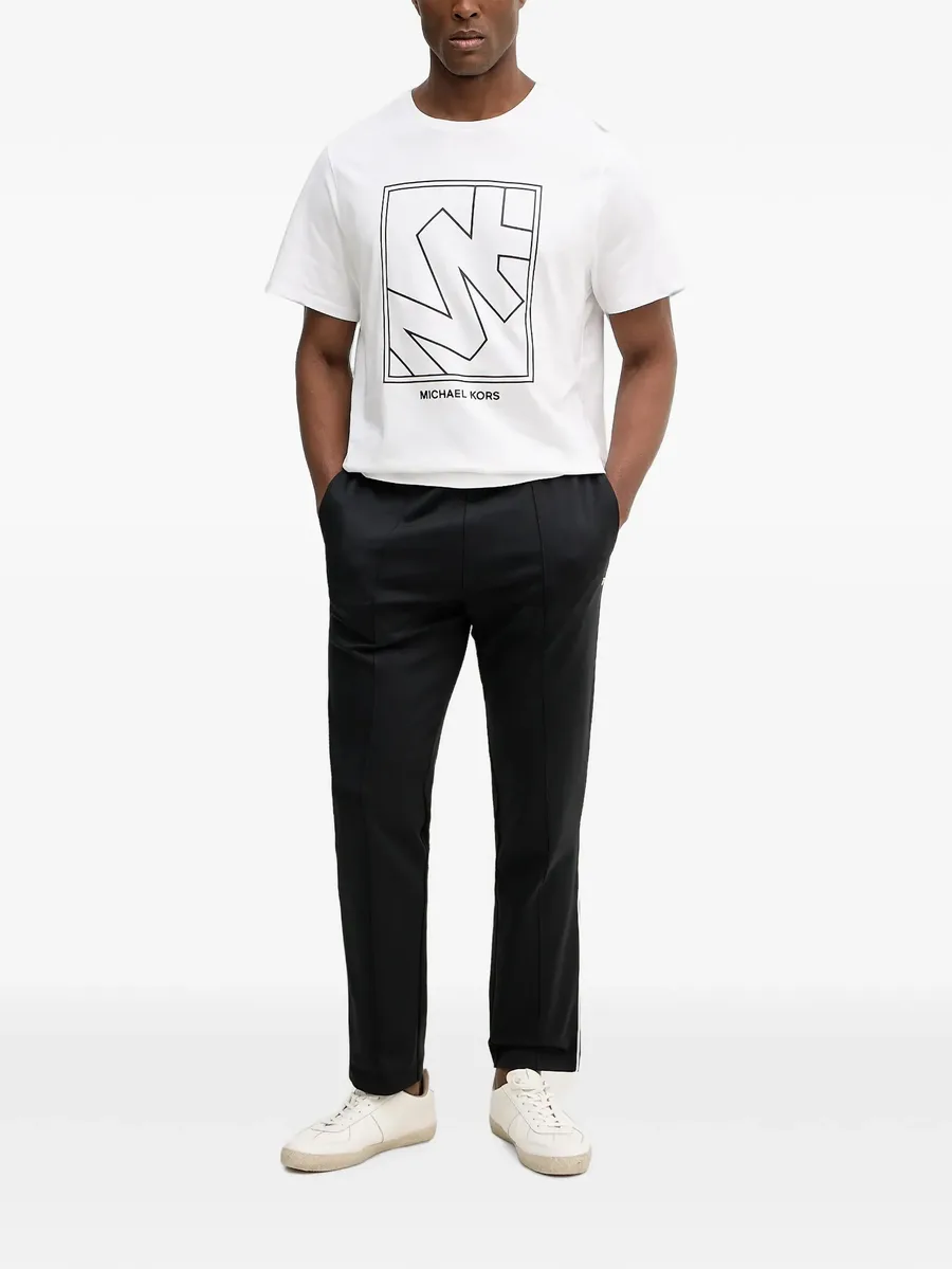 logo-print short-sleeve T-shirt 2