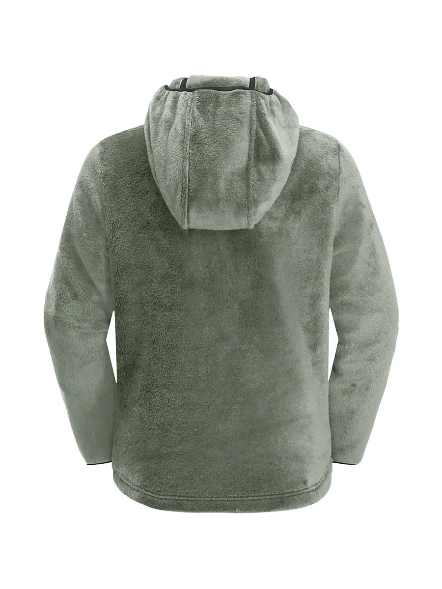 fleece zip-up hoodie 2