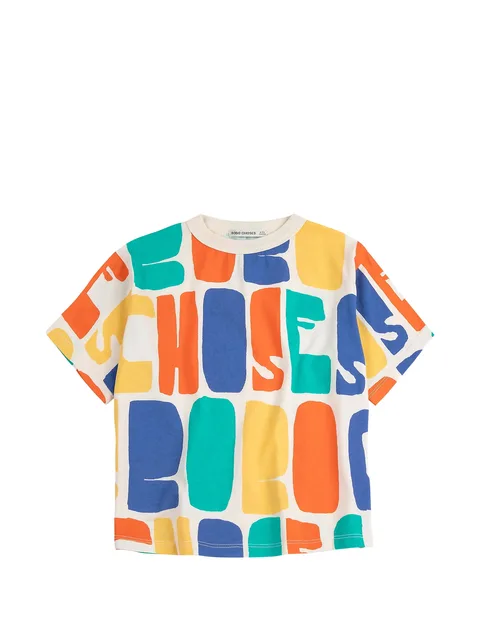 all-over logo-print cotton T-shirt