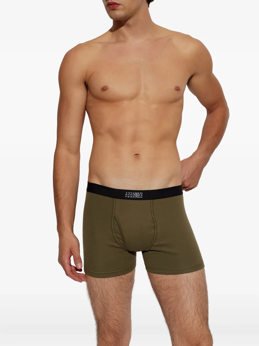 logo-print boxers 2