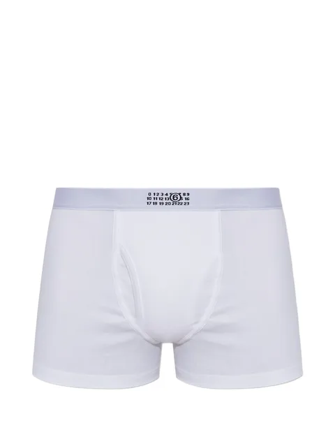 logo-print boxer
