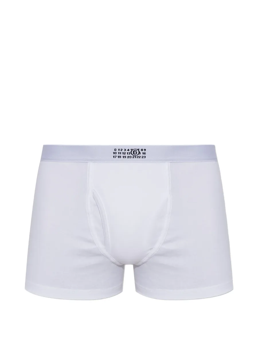 logo-print boxer 1