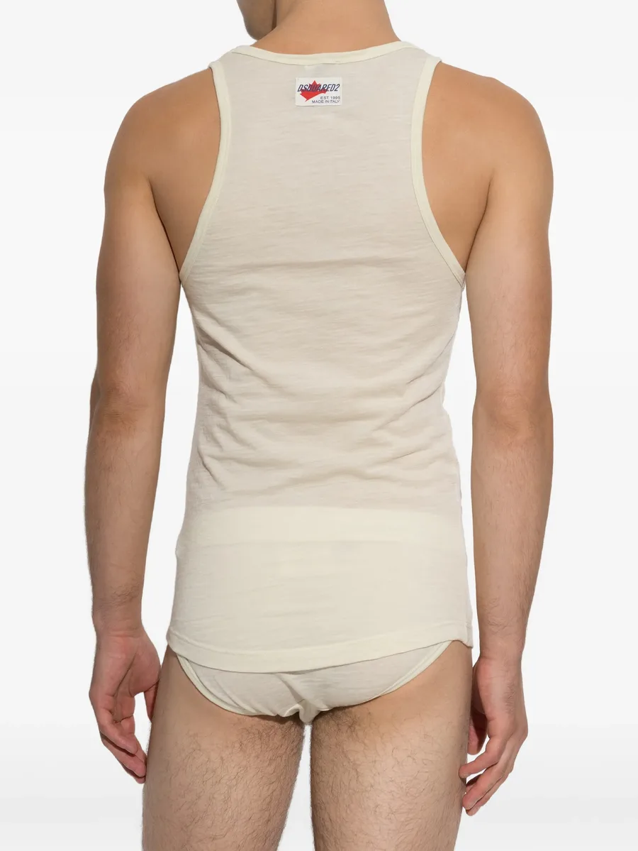 logo-patch tank top 3