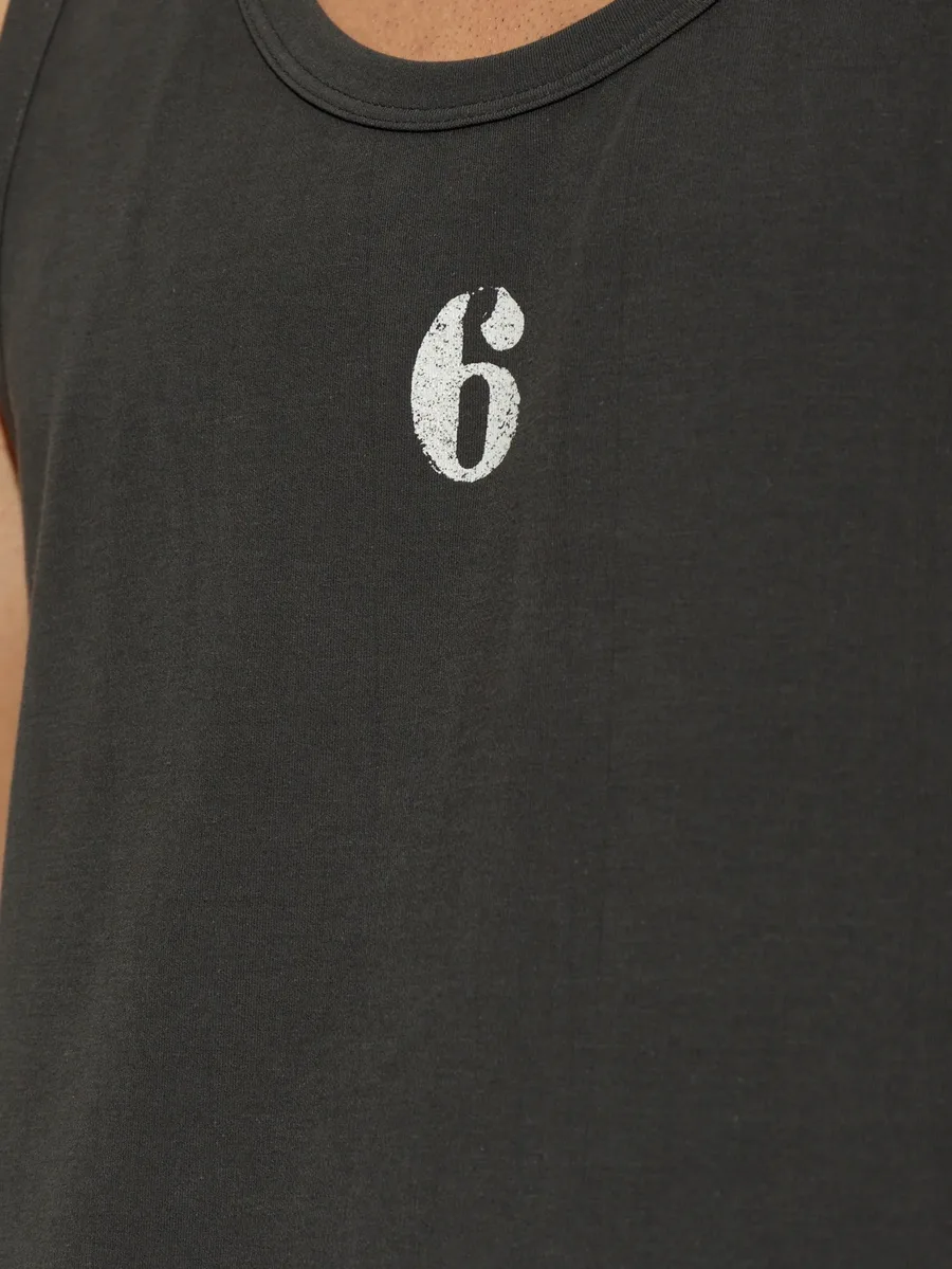 logo-print tank top 4