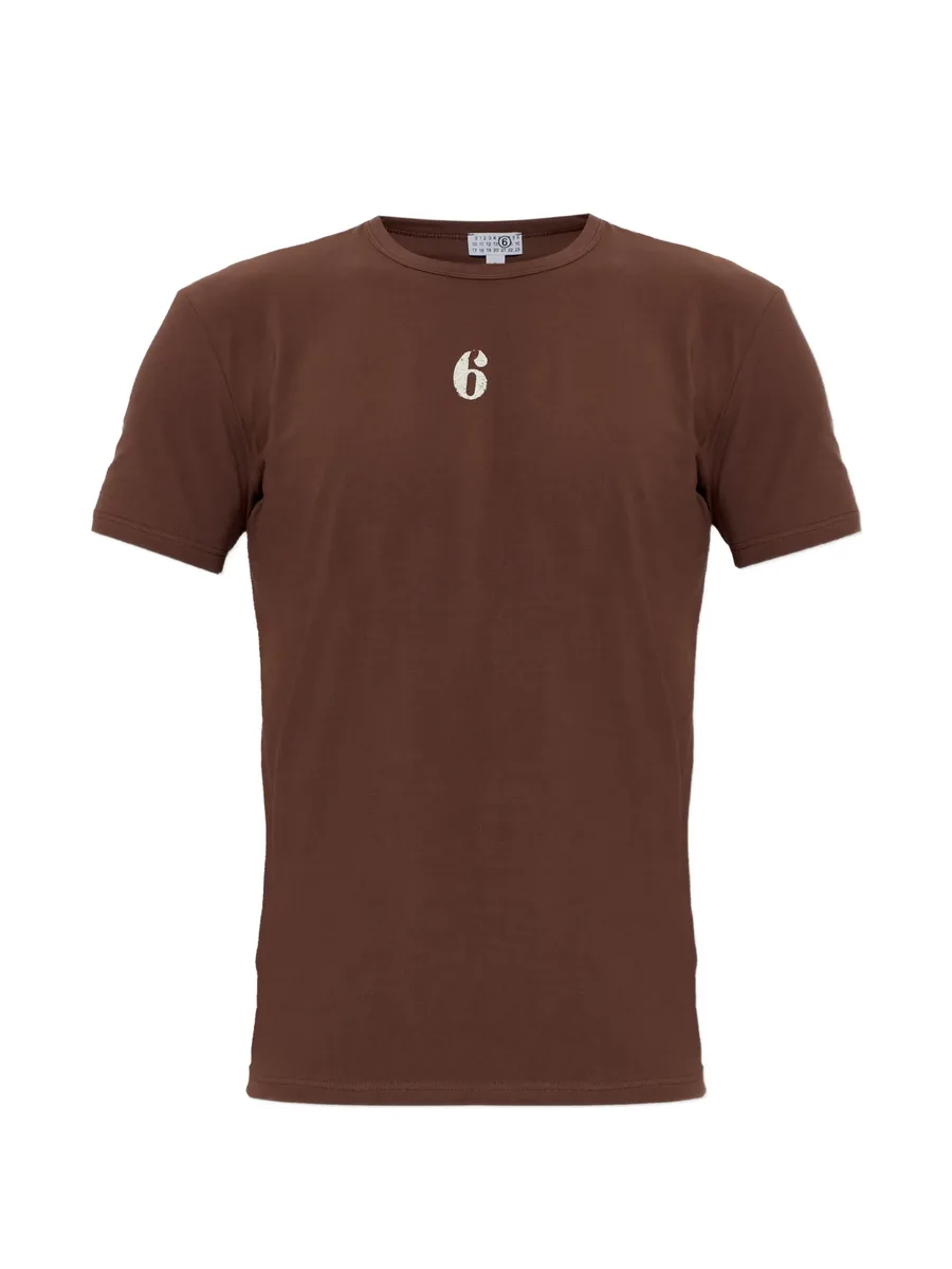 logo-print T-shirt 1