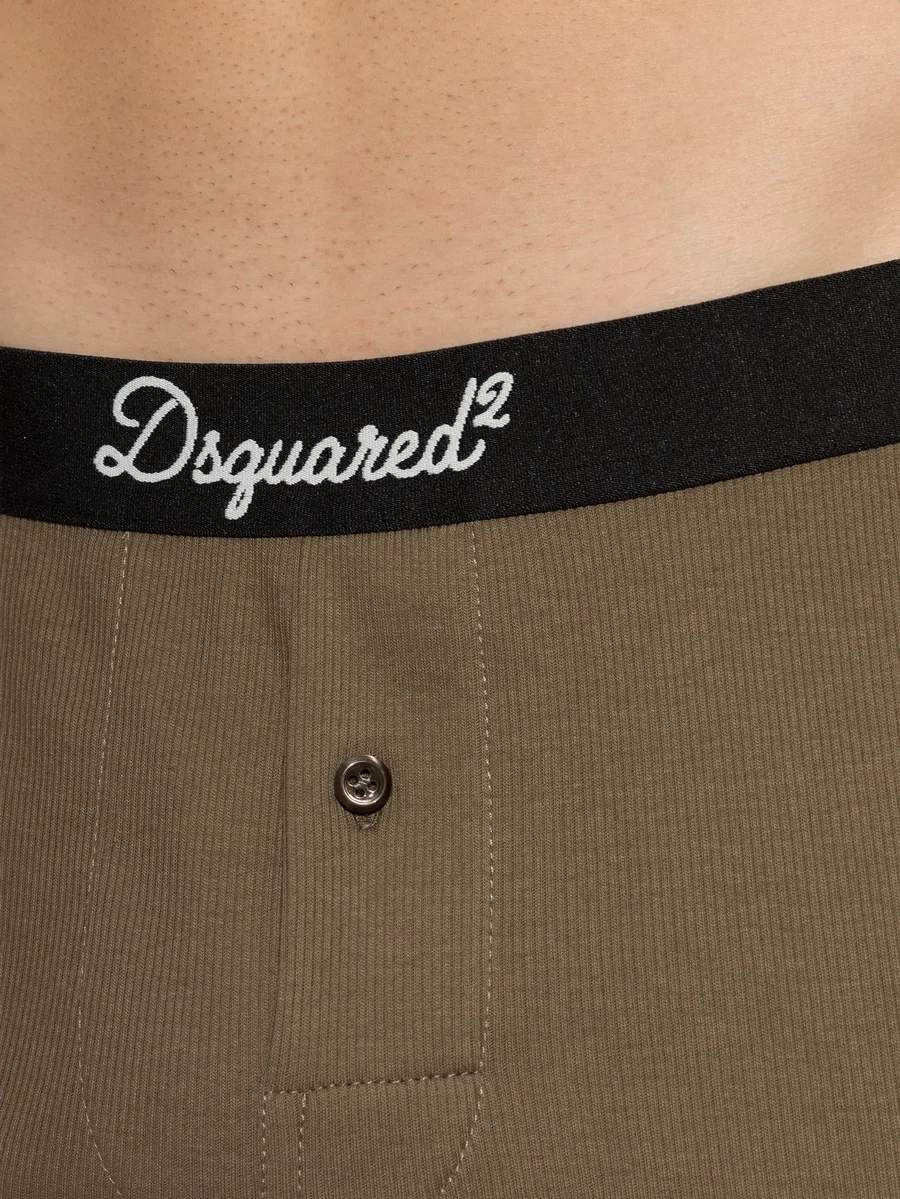 logo-waistband ribbed boxers 4