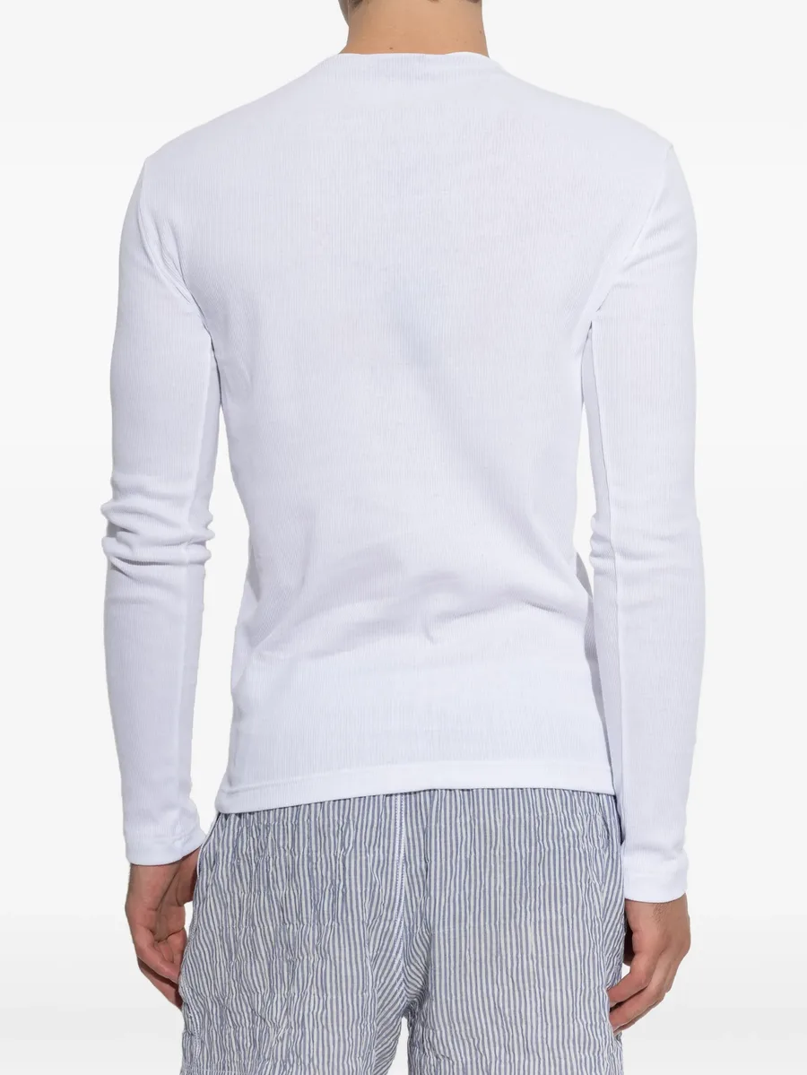 logo V-neck T-shirt 3