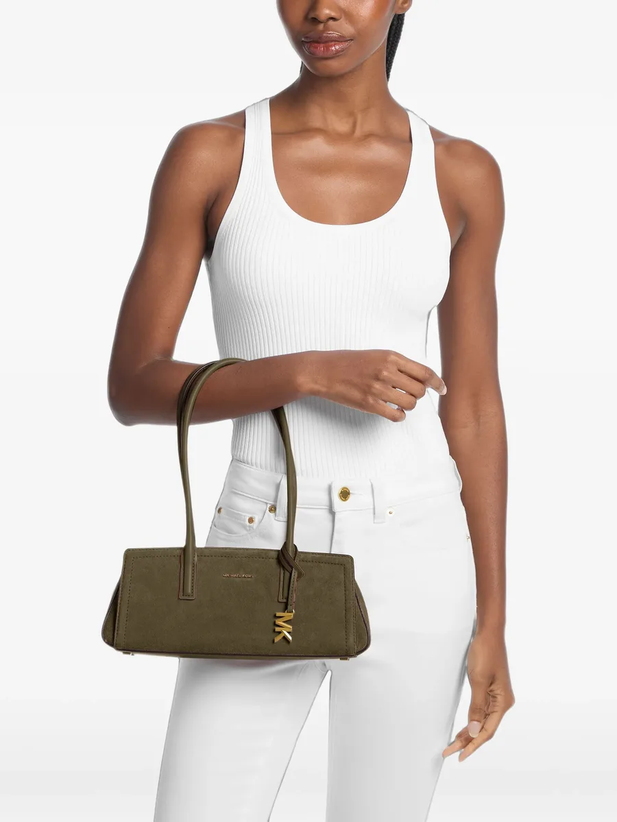 Laila small suede shoulder bag 2