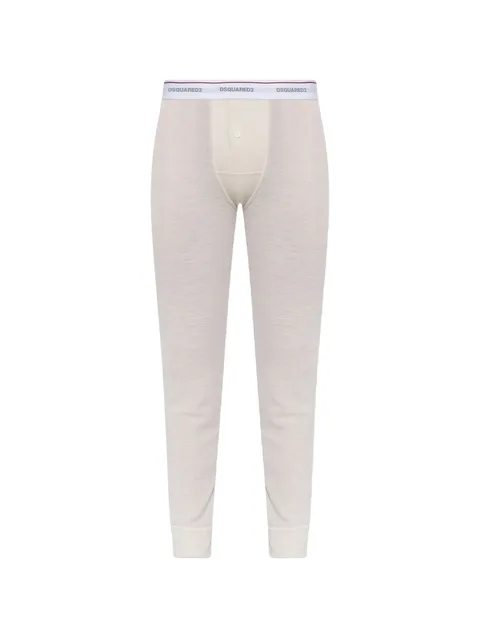 ribbed-knit pajamas