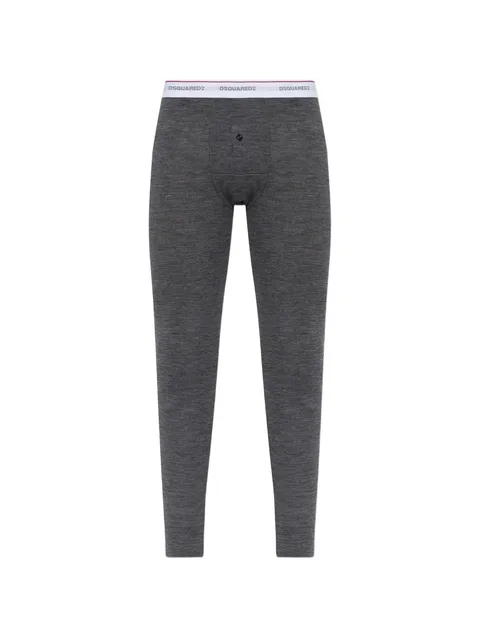 logo-waistband pajama bottoms