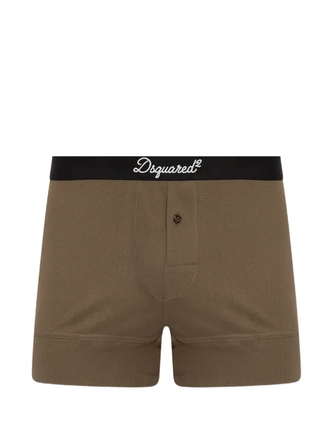 logo-waistband ribbed boxers