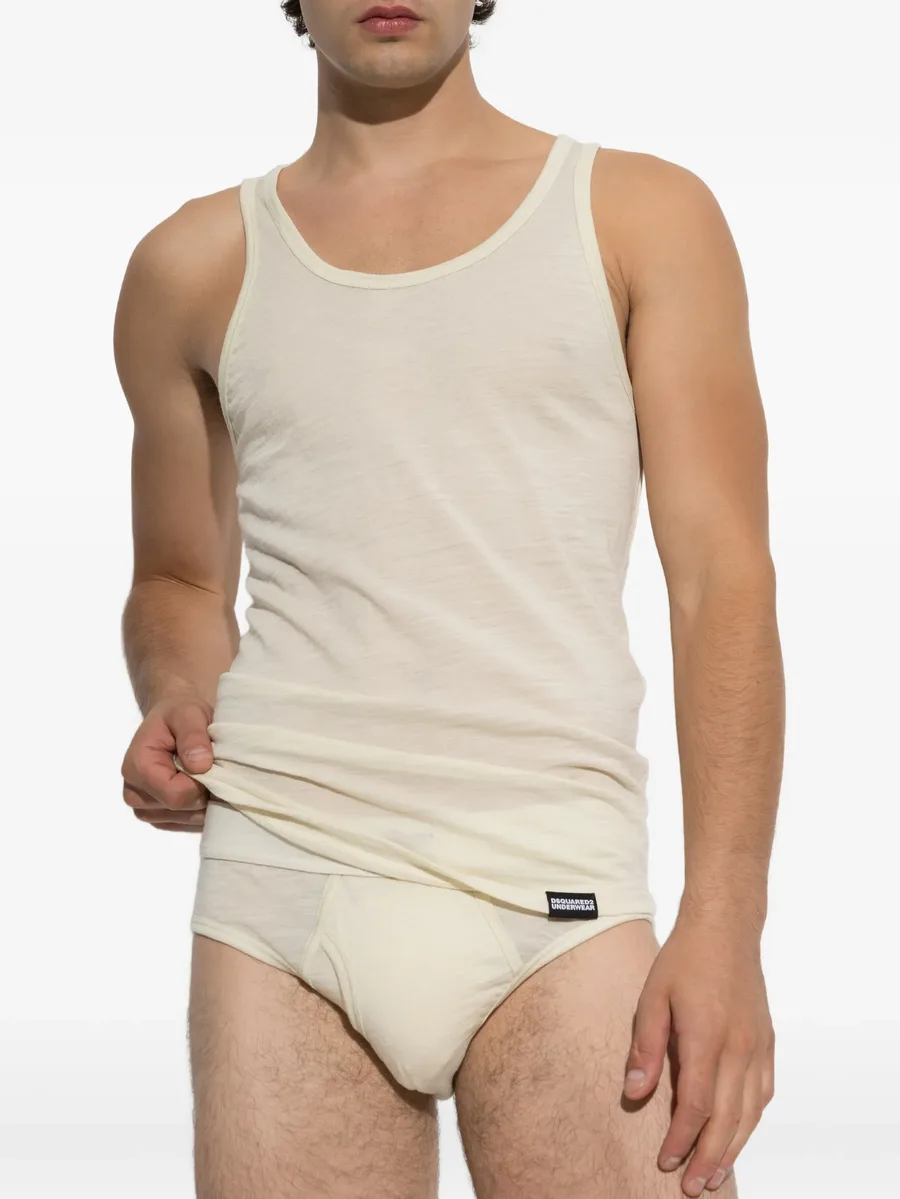 logo-patch tank top 2