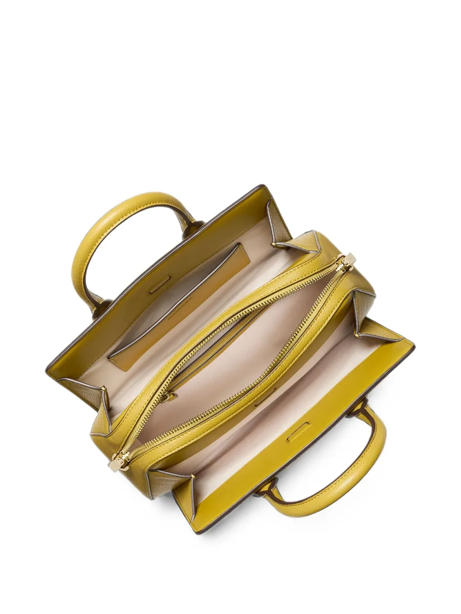 Laila small Signature logo satchel 2