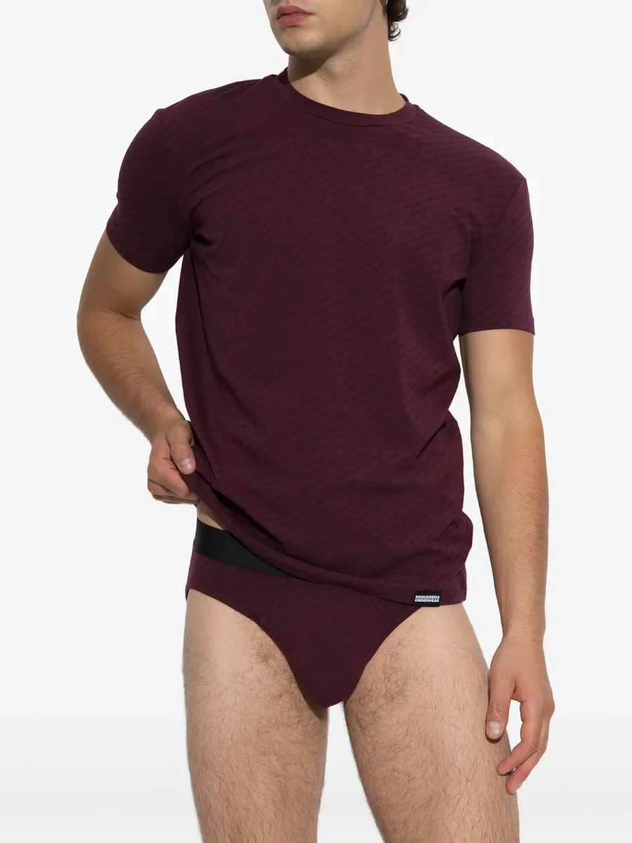 logo-print underwear set 2