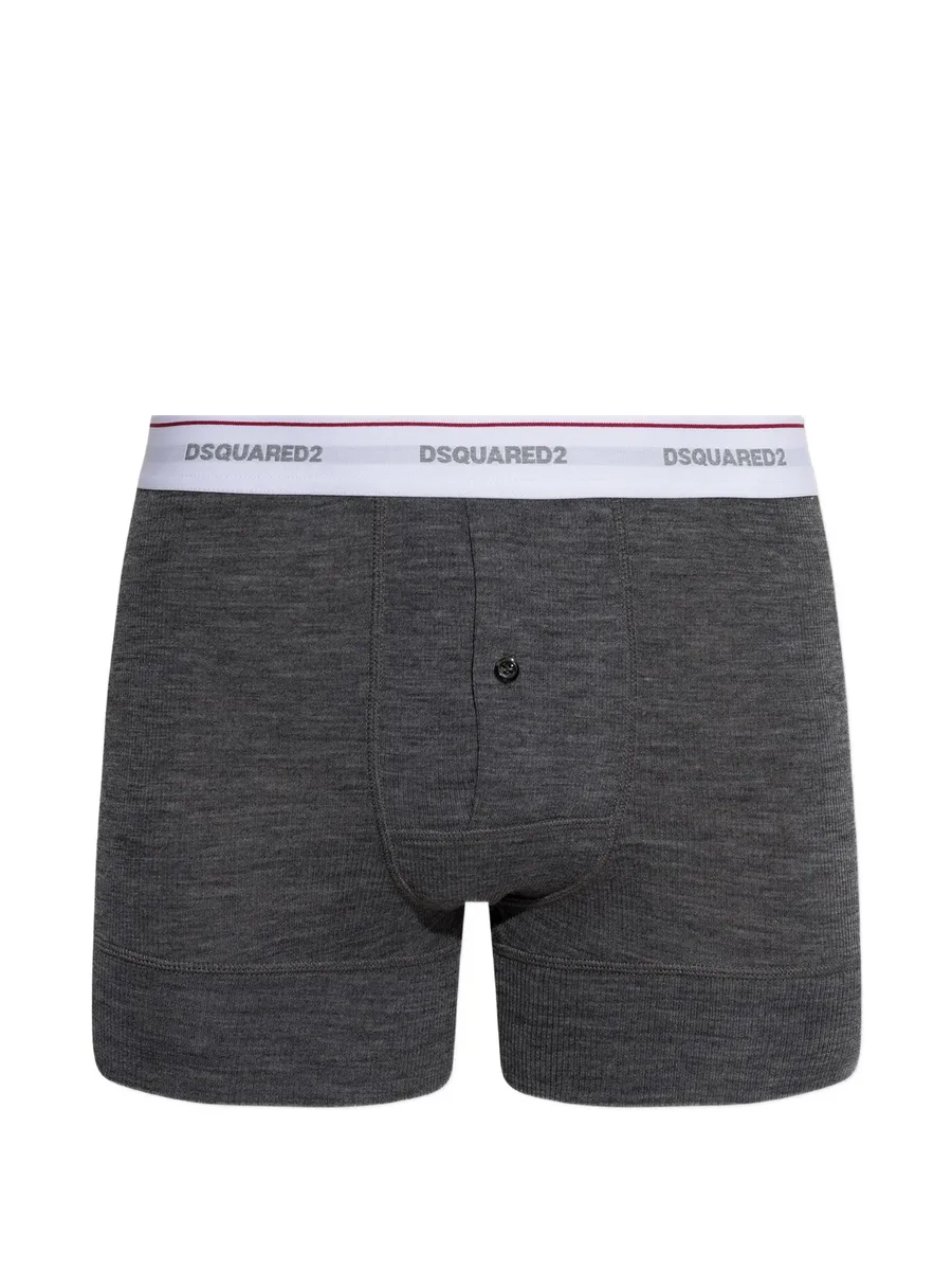 logo-waistband wool boxers 1